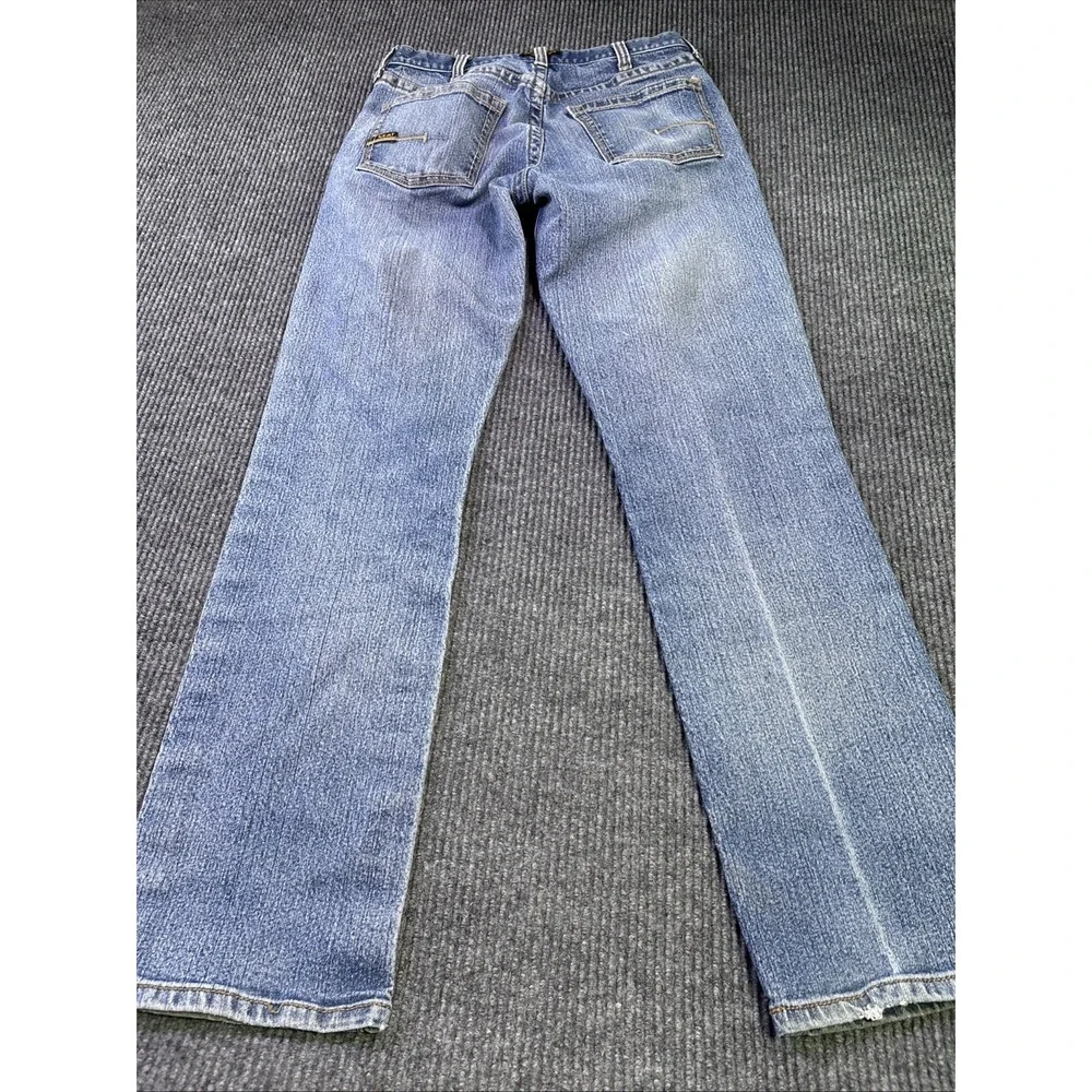 Ariat Rebar M5 Jeans Men's 33x36 Distressed Straight Leg Ironside Durastretch